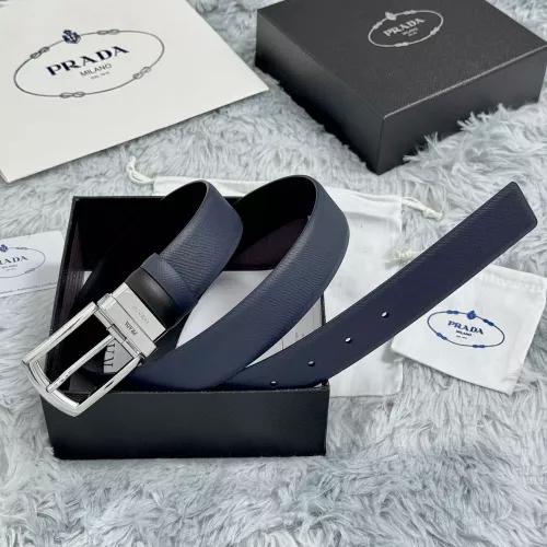 Replica Prada AAA Quality Belts In 3.5cm For Men #1314714 $64.00 USD for Wholesale