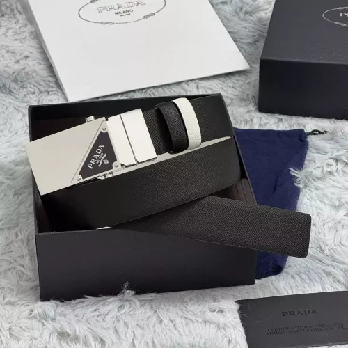Replica Prada AAA Quality Belts In 3.5cm For Men #1314718 $64.00 USD for Wholesale