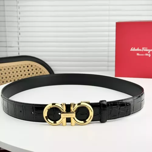 Replica Salvatore Ferragamo AAA Quality Belts In 3.5cm For Men #1314743 $56.00 USD for Wholesale