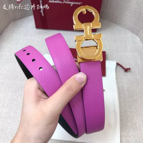 Wholesale Salvatore Ferragamo AAA Quality Belts In 2.5cm For Women #1314763 $52.00 USD, Wholesale Quality Replica Salvatore Ferragamo AAA Quality Belts