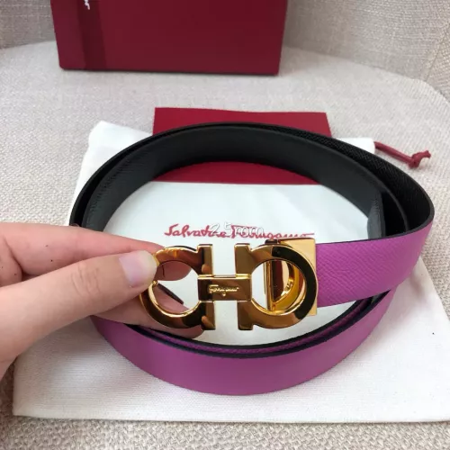 Replica Salvatore Ferragamo AAA Quality Belts In 2.5cm For Women #1314763 $52.00 USD for Wholesale