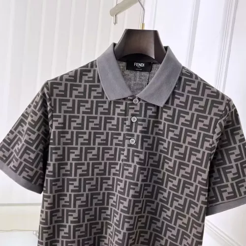 Replica Fendi T-Shirts Short Sleeved For Men #1315086 $42.00 USD for Wholesale