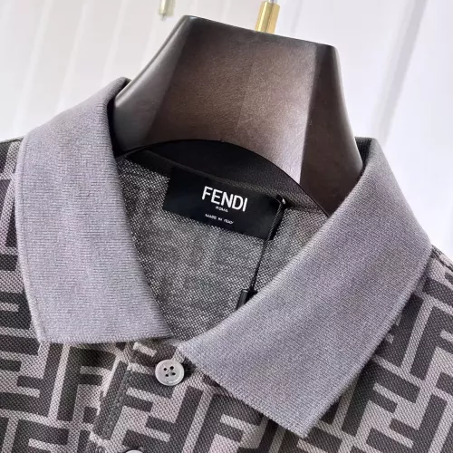 Replica Fendi T-Shirts Short Sleeved For Men #1315086 $42.00 USD for Wholesale