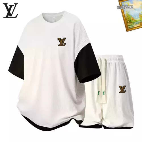 Wholesale Louis Vuitton LV Tracksuits Short Sleeved For Men #1315435 $48.00 USD, Wholesale Quality Replica Louis Vuitton LV Tracksuits