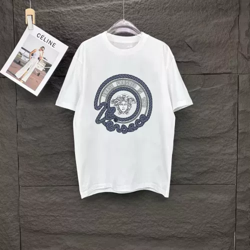 Wholesale Versace T-Shirts Short Sleeved For Unisex #1315490 $38.00 USD, Wholesale Quality Replica Versace T-Shirts