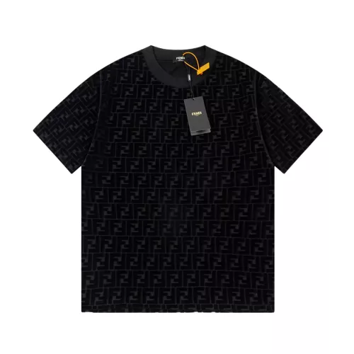 Wholesale Fendi T-Shirts Short Sleeved For Unisex #1315573 $40.00 USD, Wholesale Quality Replica Fendi T-Shirts