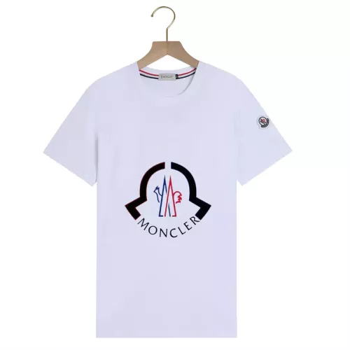 Wholesale Moncler T-Shirts Short Sleeved For Men #1316216 $23.00 USD, Wholesale Quality Replica Moncler T-Shirts