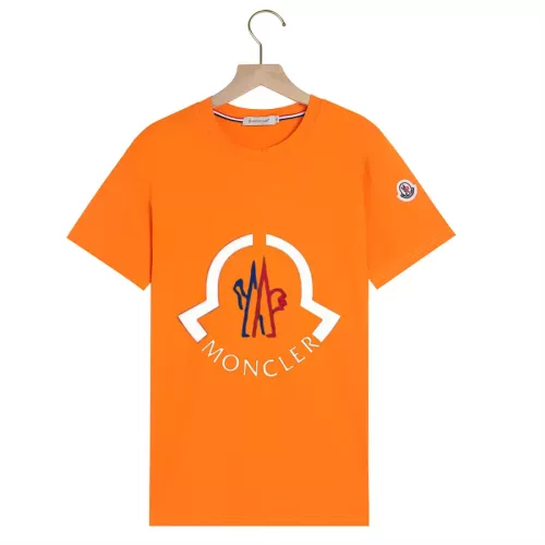 Wholesale Moncler T-Shirts Short Sleeved For Men #1316217 $23.00 USD, Wholesale Quality Replica Moncler T-Shirts