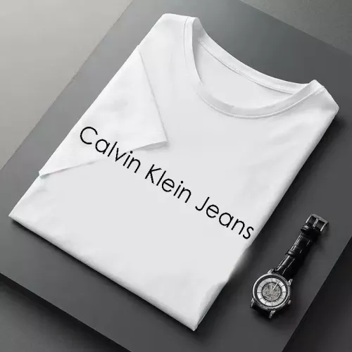 Replica Calvin Klein CK T-Shirts Short Sleeved For Men #1316371 $23.00 USD for Wholesale