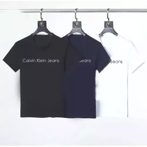 Replica Calvin Klein CK T-Shirts Short Sleeved For Men #1316373 $23.00 USD for Wholesale