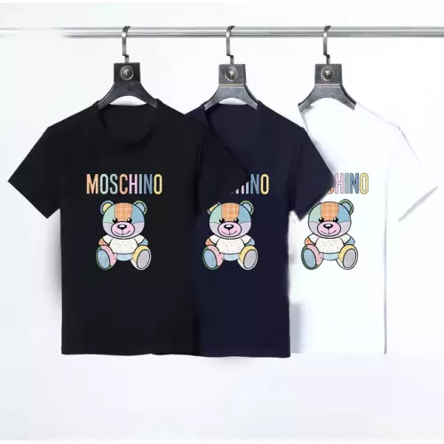 Replica Moschino T-Shirts Short Sleeved For Men #1316437 $23.00 USD for Wholesale
