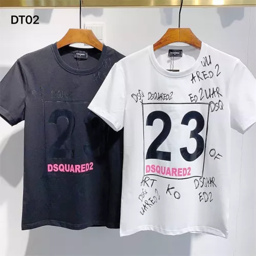 Replica Dsquared T-Shirts Short Sleeved For Men #1316652 $32.00 USD for Wholesale