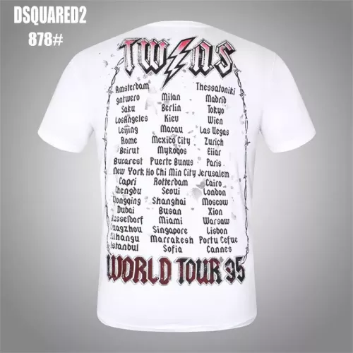 Replica Dsquared T-Shirts Short Sleeved For Men #1316807 $32.00 USD for Wholesale