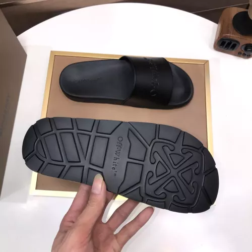 Replica Off-White Slippers For Men #1317137 $56.00 USD for Wholesale