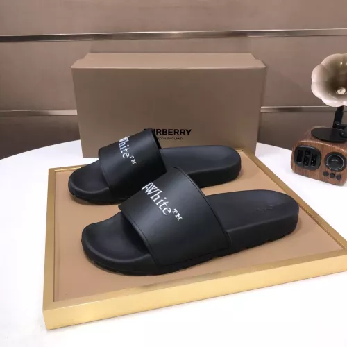 Replica Off-White Slippers For Men #1317140 $56.00 USD for Wholesale