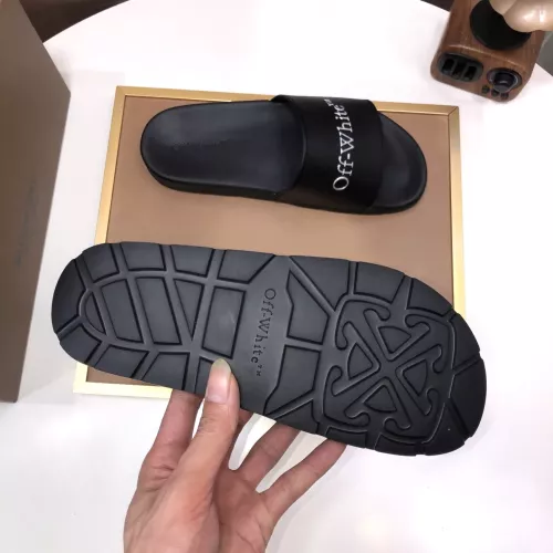 Replica Off-White Slippers For Men #1317140 $56.00 USD for Wholesale