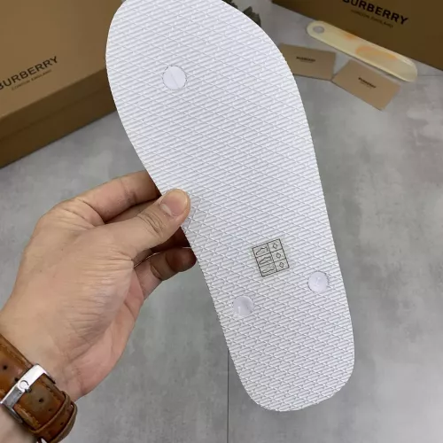 Replica Burberry Slippers For Men #1317195 $48.00 USD for Wholesale
