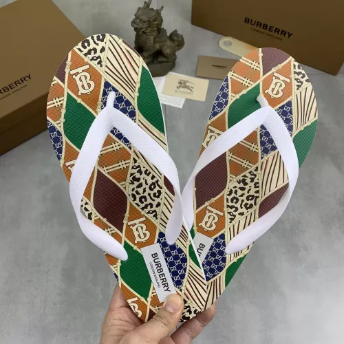 Replica Burberry Slippers For Men #1317195 $48.00 USD for Wholesale