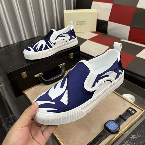 Replica Alexander McQueen Casual Shoes For Men #1317305 $80.00 USD for Wholesale