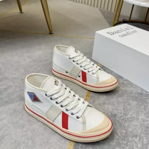 Replica Bottega Veneta BV High Tops Shoes For Men #1317330 $92.00 USD for Wholesale