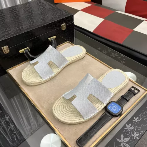 Wholesale Hermes Slippers For Men #1317382 $60.00 USD, Wholesale Quality Replica Hermes Slippers