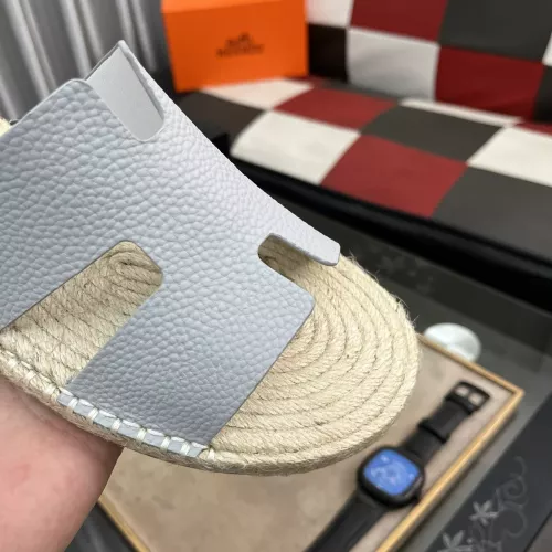 Replica Hermes Slippers For Men #1317382 $60.00 USD for Wholesale