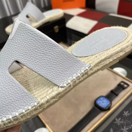 Replica Hermes Slippers For Men #1317382 $60.00 USD for Wholesale