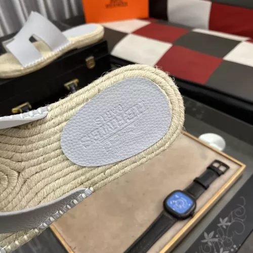 Replica Hermes Slippers For Men #1317382 $60.00 USD for Wholesale