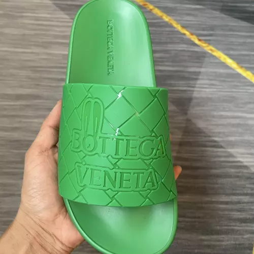 Replica Bottega Veneta BV Slippers For Men #1317483 $52.00 USD for Wholesale