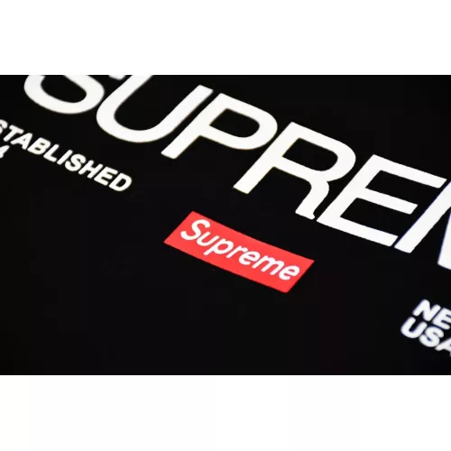 Replica Supreme T-Shirts Short Sleeved For Unisex #1317631 $34.00 USD for Wholesale