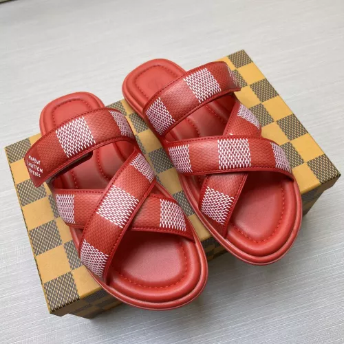 Wholesale Louis Vuitton Slippers For Men #1317651 $72.00 USD, Wholesale Quality Replica Louis Vuitton Slippers
