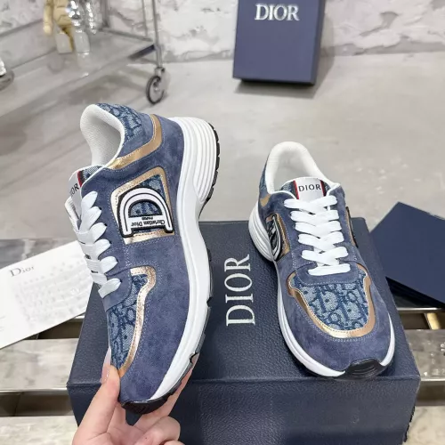 Replica Christian Dior Casual Shoes For Men #1317744 $102.00 USD for Wholesale