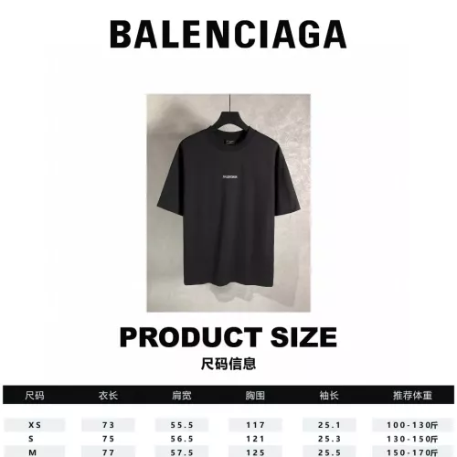 Replica Balenciaga T-Shirts Short Sleeved For Unisex #1317803 $39.00 USD for Wholesale