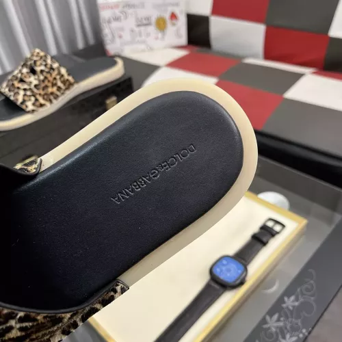 Replica Dolce & Gabbana D&G Slippers For Men #1317817 $64.00 USD for Wholesale