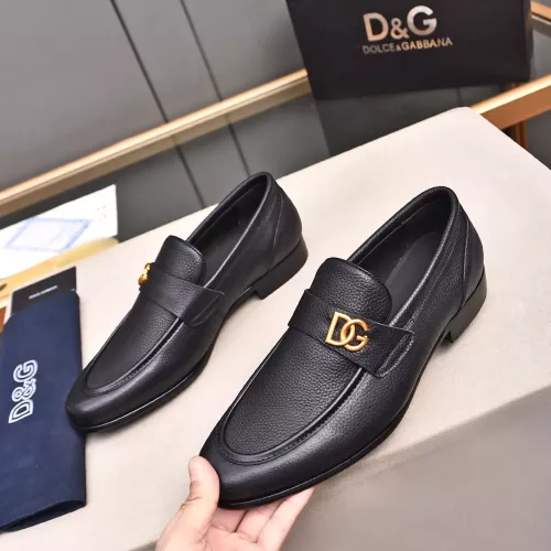 Wholesale Dolce &amp; Gabbana D&amp;G Leather Shoes For Men #1317957 $92.00 USD, Wholesale Quality Replica Dolce &amp; Gabbana D&amp;G Leather Shoes