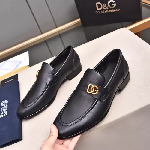 Wholesale Dolce &amp; Gabbana D&amp;G Leather Shoes For Men #1317958 $92.00 USD, Wholesale Quality Replica Dolce &amp; Gabbana D&amp;G Leather Shoes