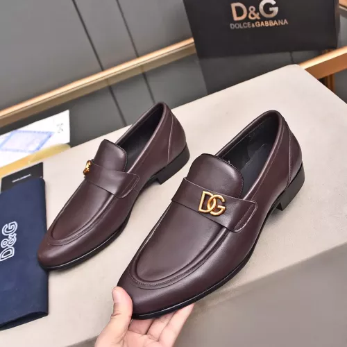Wholesale Dolce &amp; Gabbana D&amp;G Leather Shoes For Men #1317959 $92.00 USD, Wholesale Quality Replica Dolce &amp; Gabbana D&amp;G Leather Shoes