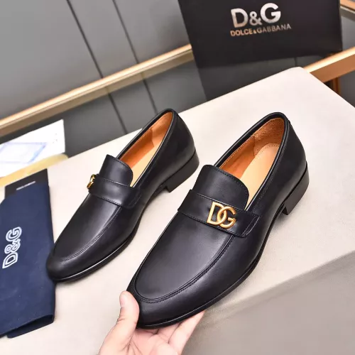 Wholesale Dolce &amp; Gabbana D&amp;G Leather Shoes For Men #1317960 $92.00 USD, Wholesale Quality Replica Dolce &amp; Gabbana D&amp;G Leather Shoes