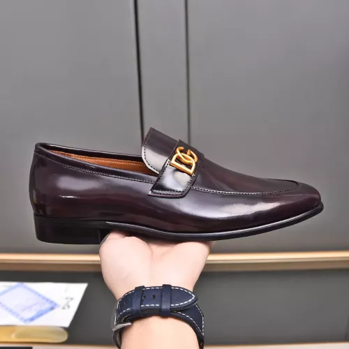 Replica Dolce & Gabbana D&G Leather Shoes For Men #1317962 $92.00 USD for Wholesale