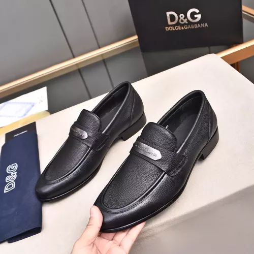 Wholesale Dolce &amp; Gabbana D&amp;G Leather Shoes For Men #1317963 $92.00 USD, Wholesale Quality Replica Dolce &amp; Gabbana D&amp;G Leather Shoes