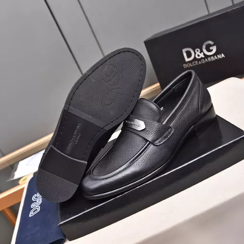 Replica Dolce & Gabbana D&G Leather Shoes For Men #1317963 $92.00 USD for Wholesale