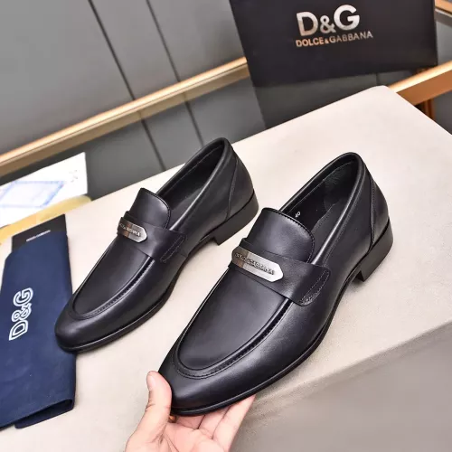 Wholesale Dolce &amp; Gabbana D&amp;G Leather Shoes For Men #1317964 $92.00 USD, Wholesale Quality Replica Dolce &amp; Gabbana D&amp;G Leather Shoes