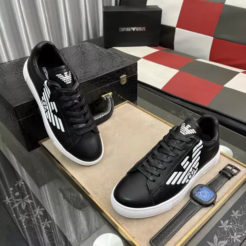 Replica Armani Casual Shoes For Men #1317968 $76.00 USD for Wholesale