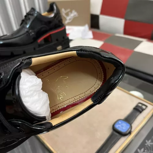 Replica Christian Louboutin Leather Shoes For Men #1317980 $140.00 USD for Wholesale
