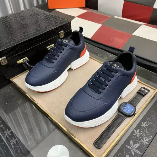 Replica Hermes Casual Shoes For Men #1318039 $82.00 USD for Wholesale