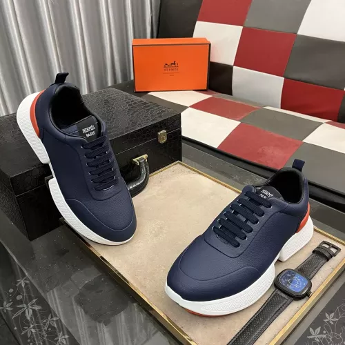 Replica Hermes Casual Shoes For Men #1318039 $82.00 USD for Wholesale