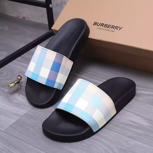 Wholesale Burberry Slippers For Men #1318080 $48.00 USD, Wholesale Quality Replica Burberry Slippers