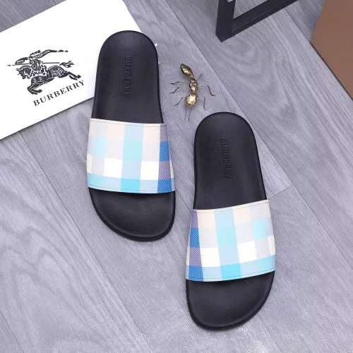 Replica Burberry Slippers For Men #1318080 $48.00 USD for Wholesale