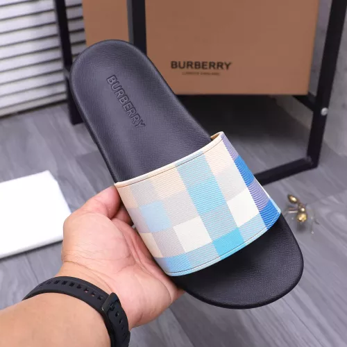 Replica Burberry Slippers For Men #1318080 $48.00 USD for Wholesale