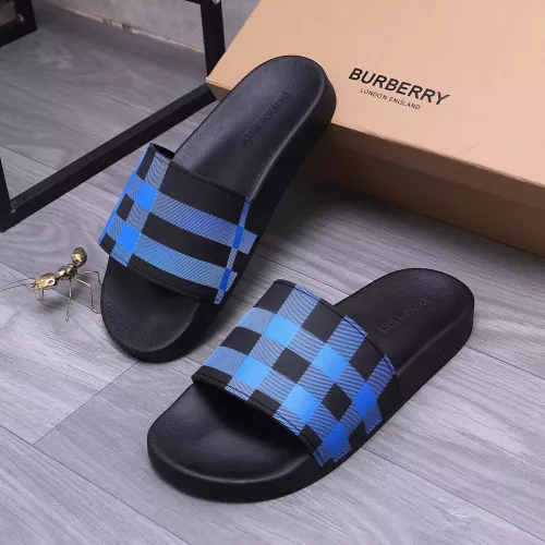 Wholesale Burberry Slippers For Men #1318106 $48.00 USD, Wholesale Quality Replica Burberry Slippers